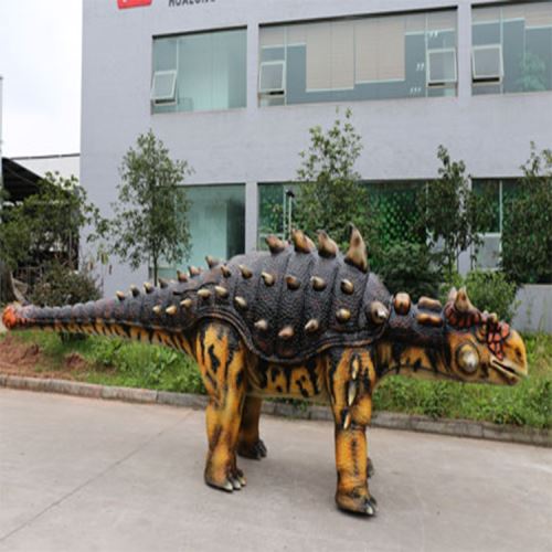 Animatronic gehender Dinosaurier