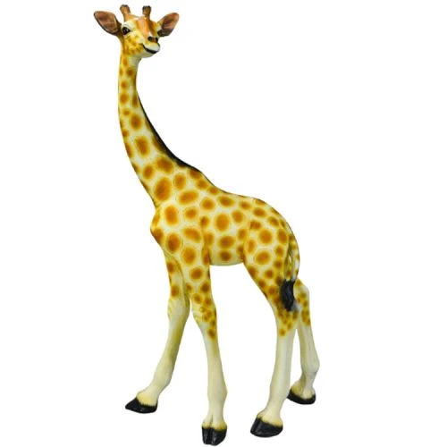 Emulational Girrafe Fiberglas Statue für die Dekoration
