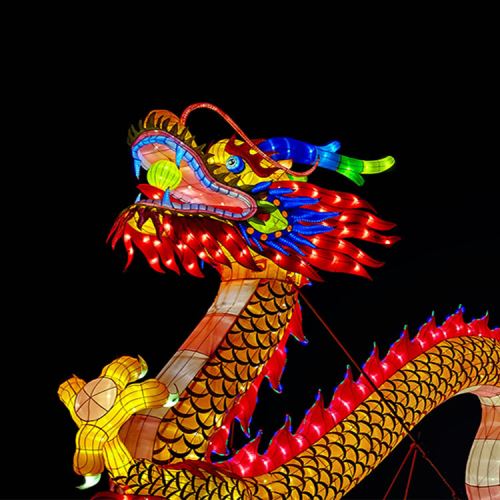 Hochwertige handgemachte traditionelle chinesische Drachenlaterne